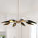 Mercer41 Lakendria 8 Light Dimmable Sputnik Modern Linear Chandelier